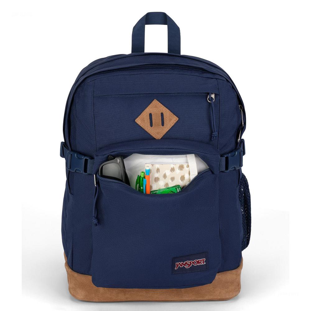 Sac à Dos Ordinateur JanSport SUEDE CAMPUS Bleu Marine | MXH-91370080